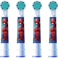 Oral-B Kids Spiderman tandborsthuvuden med extra mjuka borst - 4-pack
