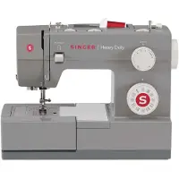 SINGER Heavy Duty, Grå, Automatisk symaskin, Sy, 1 steg, Variabel, Variabel