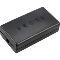 InterBaer 8122-004.01 LED-sladdimmer Svart AV/På Brytförmåga (min.) 4 W Bryteffekt (max.) 160 W 1 st