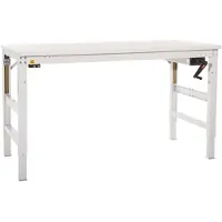 Manuflex LU9056.2001 ESD Arbetsbordmöbel Rödorange (RAL 2001)