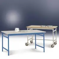 Manuflex BB3059.5007 Arbetsbordmöbel Briljantblå (RAL 5007)