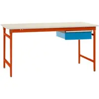 Manuflex BB5231.2001 Arbetsbordmöbel Rödorange (RAL 2001)