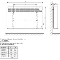 Vaillant Direktvärmare 1500W
