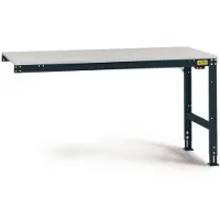 Manuflex LU6118.7016 ESD Arbetsbordmöbel Antracit