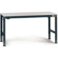 Manuflex LU4008.7016 ESD Arbetsbordmöbel Antracit