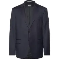 BOSS ONE Regular-fit suit jacket in virgin-wool serge