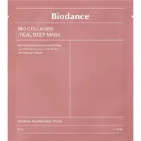 BIODANCE Ansiktsmask - BIODANCE - BIO-KOLLAGEN REAL DEEP MASK - Intensiv återfuktning - Stramar upp & minskar porerna - Hydrogel 34g