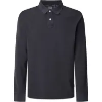 Pepe Jeans Svart Bomullspolo för Män