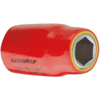Gedore VDE 19 17 6123240 VDE-hylsnyckelinsats 17 mm 1/2