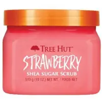 TREE HUT Shea Sockerskrubba Jordgubb - 510g