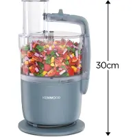 Kenwood FDP22.130GY, 1,3 L, Blå, 0,75 L, 1,3 L, Plast, Plast