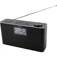 Soundmaster Bordsradio DAB700SW DAB+, FM Väckningsfunktion, Högtalartelefon Svart