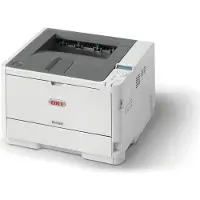 OKI B432dn - Skrivare - svartvit - Duplex - LED - A4/Legal - 1200 x 1200 dpi - upp till 40 sidor/minut - kapacitet: 350 ark - USB 2.0, Gigabit LAN