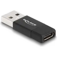 DeLOCK USB 2.0 Adapter [1x USB 3.2 Gen 1 A hane (USB 3.1) - 1x USB 3.2 Gen 2 uttag C (USB 3.1)] 60001 0 mm