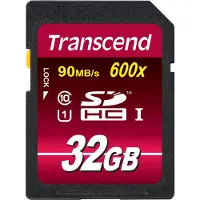 Transcend - Flash-minneskort - 32 GB - Class 10 - SDHC UHS-I