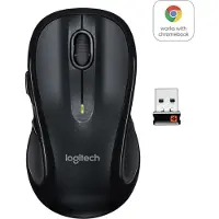 Logitech M510 - Mus - högerhänt - laser - 7 knappar - trådlös - 2.4 GHz - trådlös USB-mottagare - för Core Innovations CLT136401