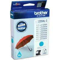 Brother LC225XLC - Cyan - original - bläckpatron - för DCP-J4120DW, MFC-J4420DW, MFC-J5320DW, MFC-J5625DW