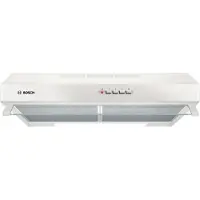 Bosch Serie | 4 DUL63CC20 - Kåpa - standard - bredd: 60 cm - djup: 48.2 cm - utsug och återcirkulering (-) - vit