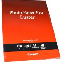 Canon A4 260g LU-101 fotopapper | Pro Luster | 20 ark