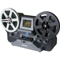 Reflecta Film Scanner Super 8 – Normal 8, Film-/diabildsscanner, Svart, LCD, 6,1 cm (2.4), CMOS, 1/3