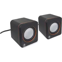 Manhattan 161435, 2.0 kanaler, 5 cm, 6 W, 90 - 20000 Hz, 4 ohm (O), 80 dB