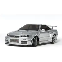 Tamiya 1:10 RC modellbil Elektrisk Gatumodell Nismo R34 GT-R Z-Tune Borst motor Fyrhjulsdrift (4WD) Byggsats TT-02D