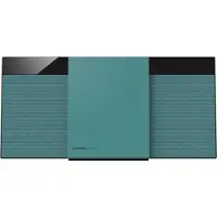 Panasonic SC-HC304 - Mikrosystem 10 Watt - grön