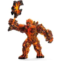 Schleich Eldrador Eldrador varelser actionfigurer fr pojkar och flickor 7-12 r gammal lava Golem med vapen