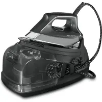 Rowenta Perfect Steam Pro DG8622F0 - Strykjärn med separat ånggenerator med automatisk avstängning - sula Microsteam 400 HD Laser - 2400 W - mink gray