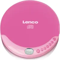 Lenco CD-011 - CD-spelare - rosa