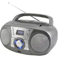 Soundmaster CD-radio SCD1800TI DAB+, FM Grå