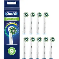 Oral-B Cross Action Byte Av Elektrisk Tandborste 9 Enheter