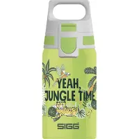 SIGG Shield One Jungle, Daglig användning, 500 ml, Rostfritt stål, Grön, Barn, Bild