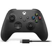 Microsoft Xbox Wireless Controller + USB-C Cable - Spelkontroll - trådlös - Bluetooth - för PC, Xbox One, Android, iOS, Xbox Series S, Xbox Series X