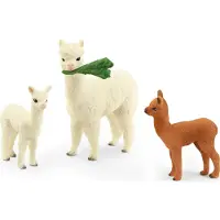 Schleich Wild Life Alpacka Figurset