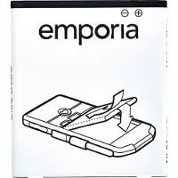 Emporia AK-S3-BC, Batteri, , SMART.3, Sort, Hvid, Lithium-Ion (Li-Ion), 2500 mAh