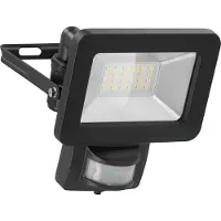 Goobay 53879, Svart, IP44, Gjuten aluminium, Glas, Metall, Plast, I, 0,1 ms, 20 W