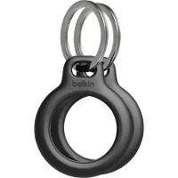 Belkin - Taske til airtag - sort (pakke med 2) - för Apple AirTag