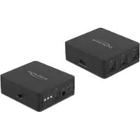 DeLOCK - Ljudomkopplare - 3 x SPDIF - skrivbordsmodell