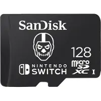 SanDisk Nintendo Switch Fortnite Edition Microsdxc 128gb Minneskort