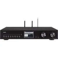 Imperial DABMAN i560 CD All-in-one HiFi System med förstärkare och CD-spelare DAB+ / FM / Internet / Bluetooth Svart