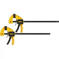 DeWalt Medium klämma 300 mm 12 i 2e, 45 kg klämkraft DWHT0-83158 Max spännvidd: 40 mm