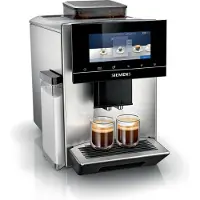 Siemens EQ900 TQ903D03 - Automatisk kaffekokare med mjölkskummare - 19 bar - rostfritt stål