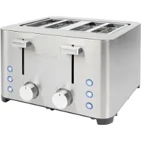 ProfiCook PC-TA 1252, Rostfritt stål, Rostfritt stål, Nivå, Rotations-, 1260 W, 220 - 240 V, 1500 W