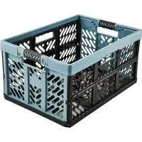 Keeeper Profi vikbox ben 45 liter nordic-blue bärförmåga: 50 kg, mjuka handtag, material PP/TPE – 1 st. (1029768000000)