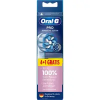 Oral-B Pro Sensitive Clean, 5 styck, Vit, Extra mjuk, Oral-B, iO, Pulsonic, Blåsa