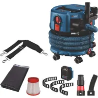 Bosch Professional GAS 18V-12 MC 06019K2000 Batteri-dammsugare 12 l utan batteri , utan laddare