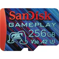 SanDisk GamePlay - Flash-minneskort - 256 GB - A2 - mikroSDXC UHS-I