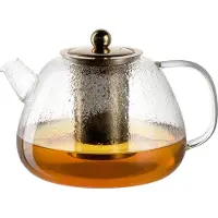 Leonardo Tè per te, Enkelt tekande, 1500 ml, Transparent, Glas, Infusionsfilter, 150 mm