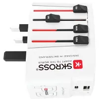 Skross 1302333 Reseladdare World AC65PD